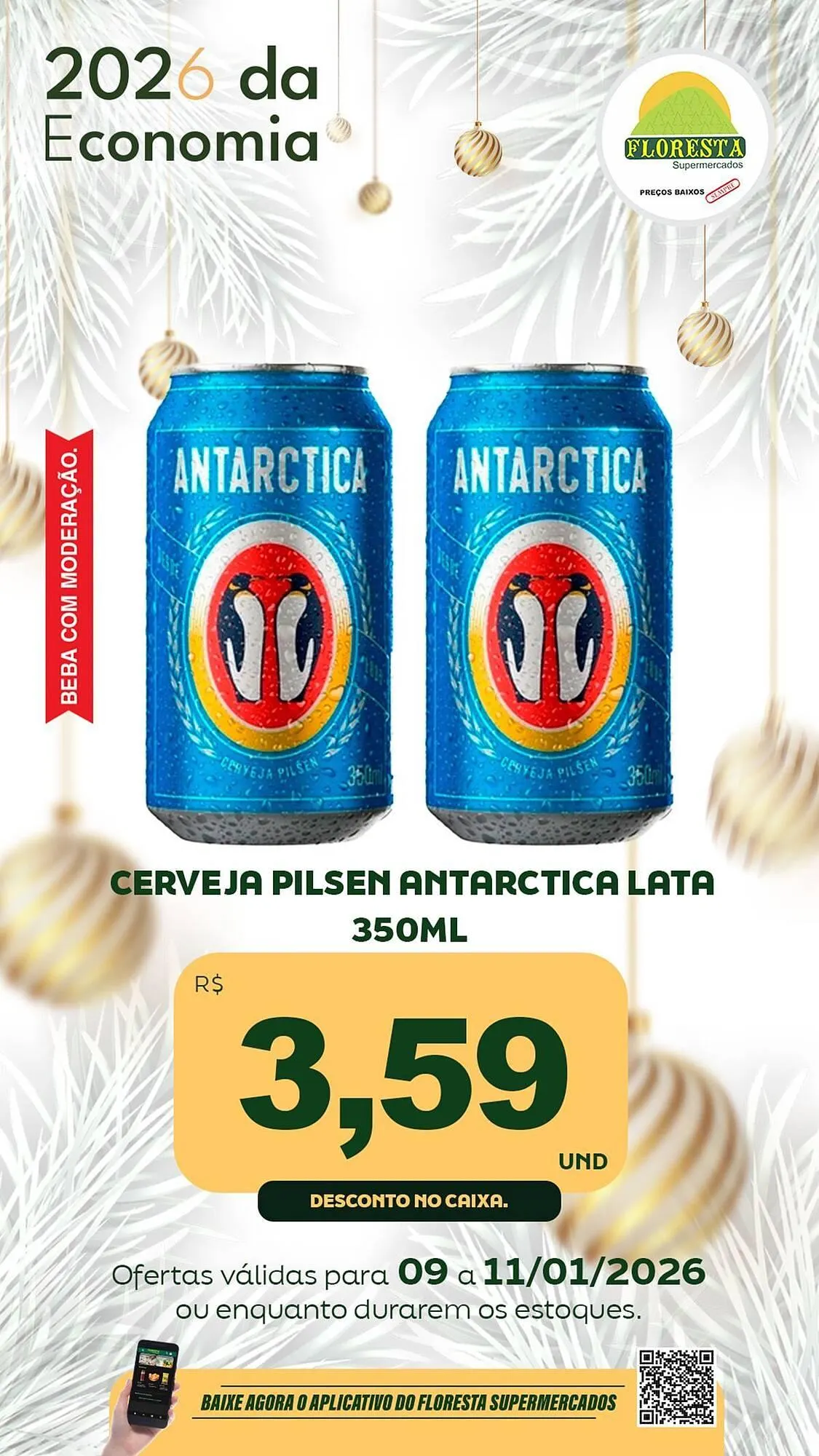 Encarte de Catálogo Floresta Supermercados 8 de janeiro até 10 de janeiro 2026 - Pagina 40