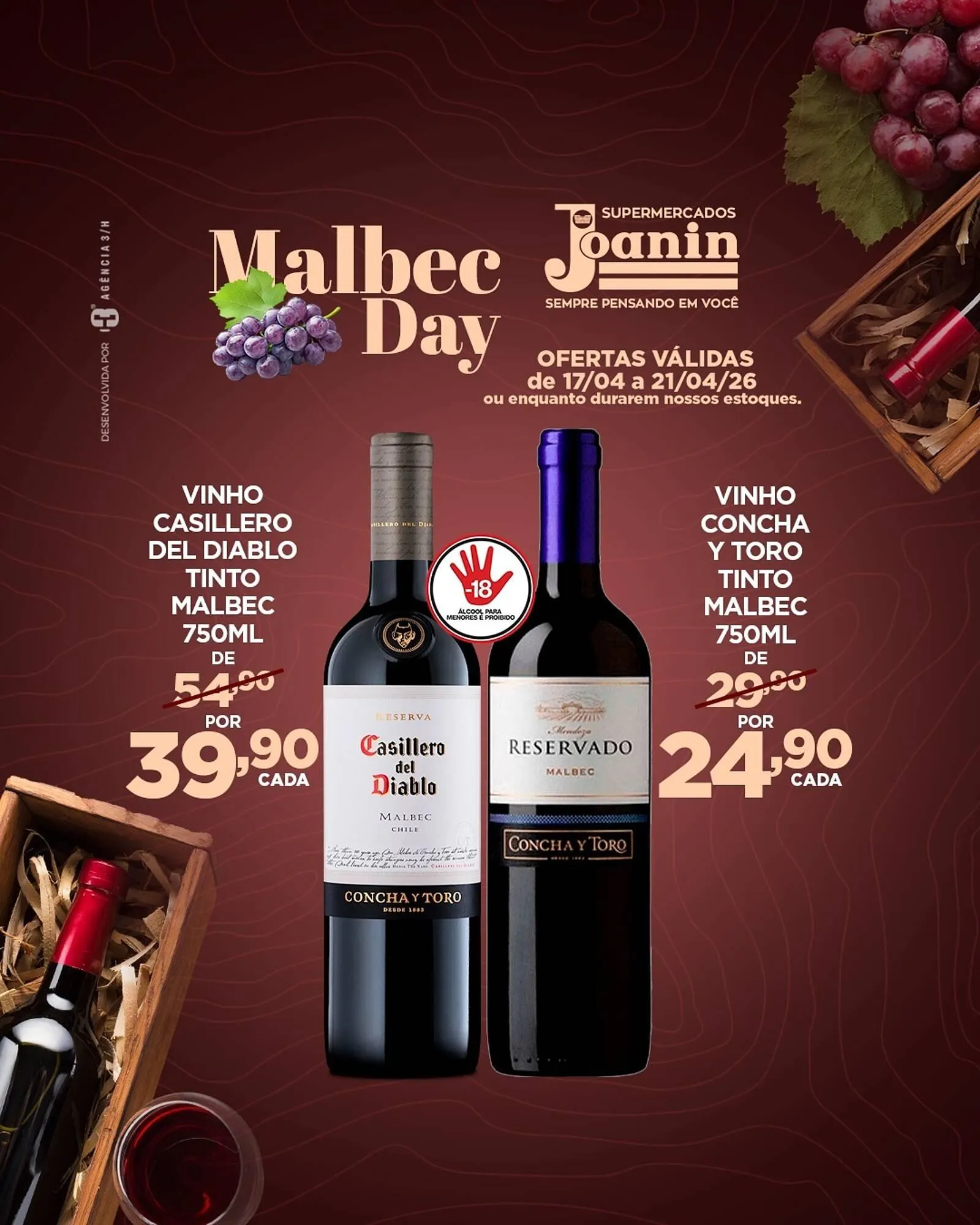 Encarte de Catálogo Supermercados Joanin 17 de abril até 21 de abril 2026 - Pagina 5