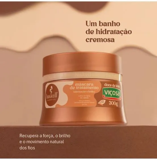 Máscara Haskell Docê de Leite 300g