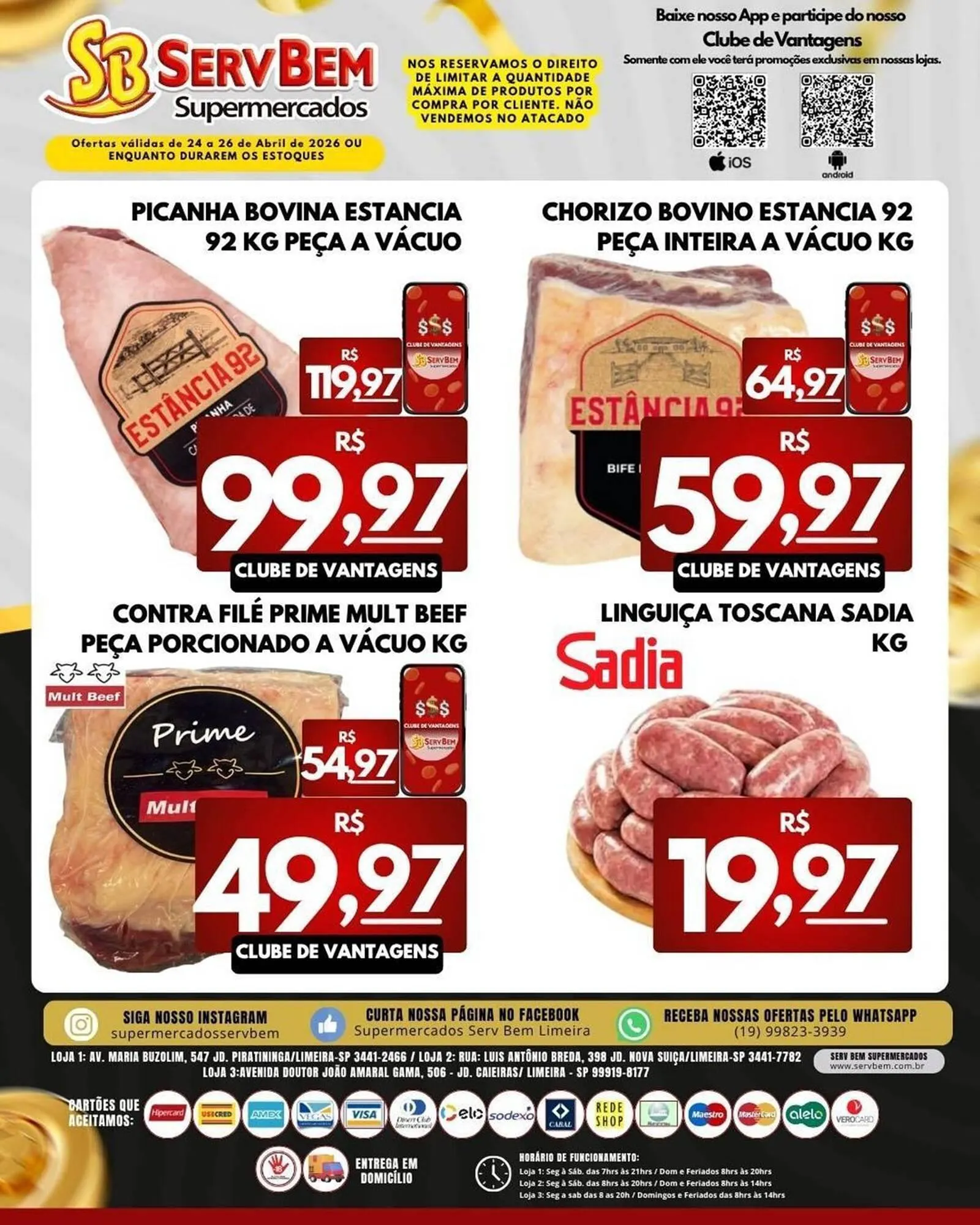 Encarte de Catálogo ServBem 24 de abril até 26 de abril 2026 - Pagina 4