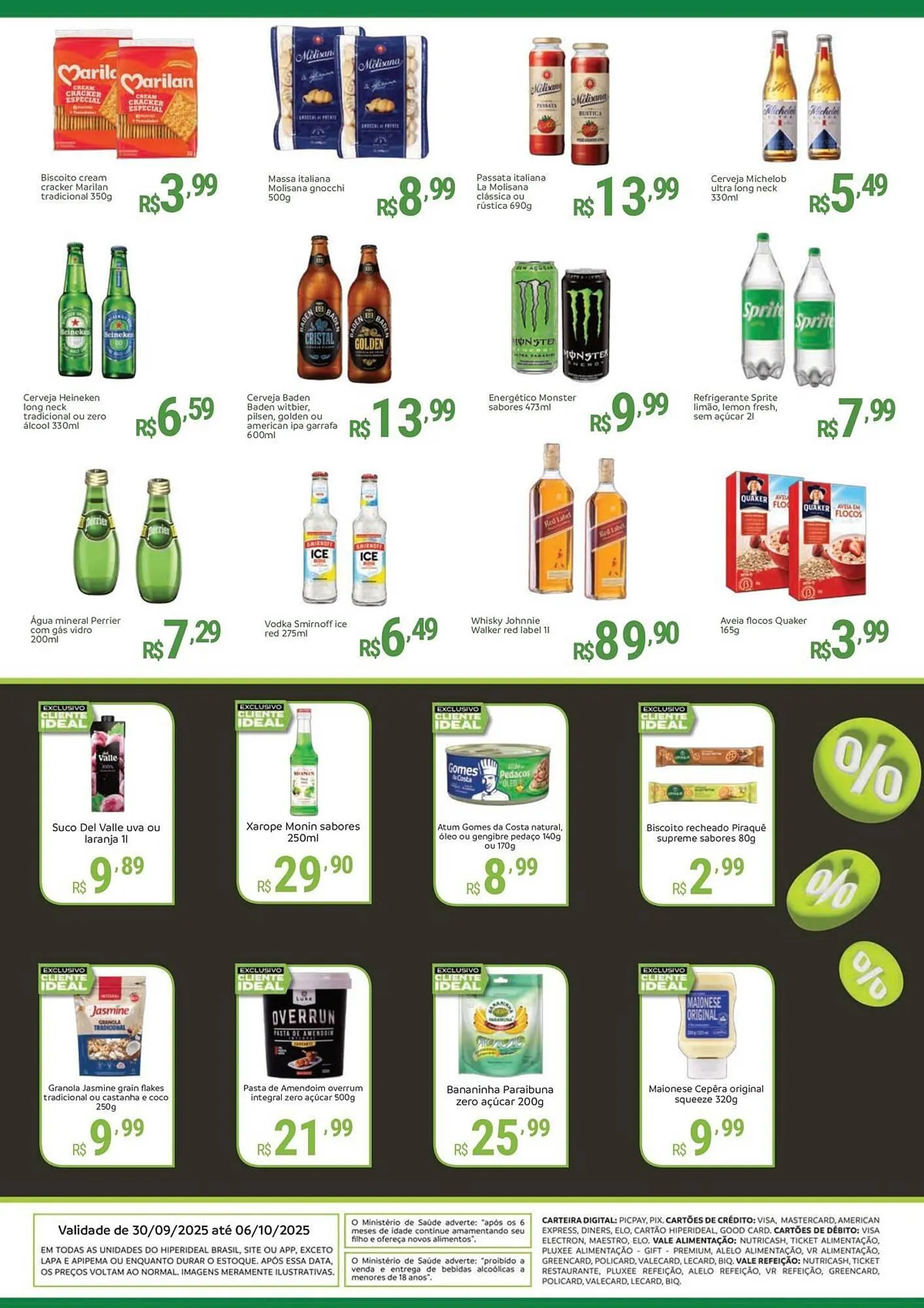 Encarte de Catálogo Hiperideal Supermercados 30 de setembro até 6 de outubro 2025 - Pagina 3