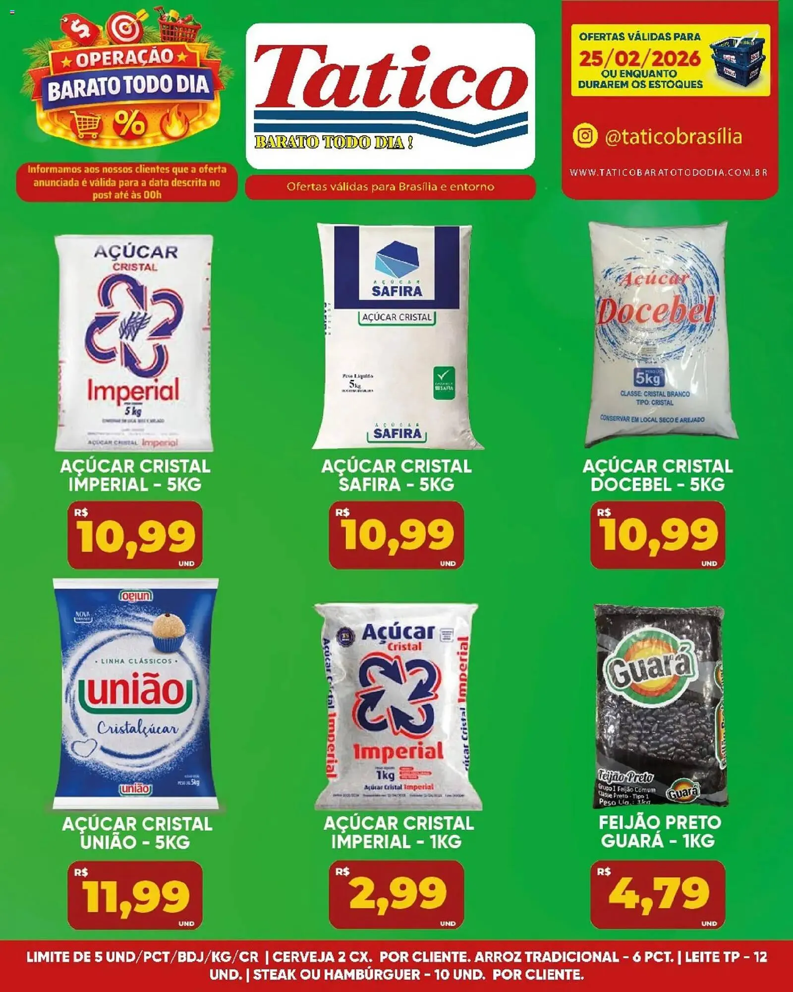 Encarte de Tabloide Tatico 25 de fevereiro até 25 de fevereiro 2026 - Pagina 2