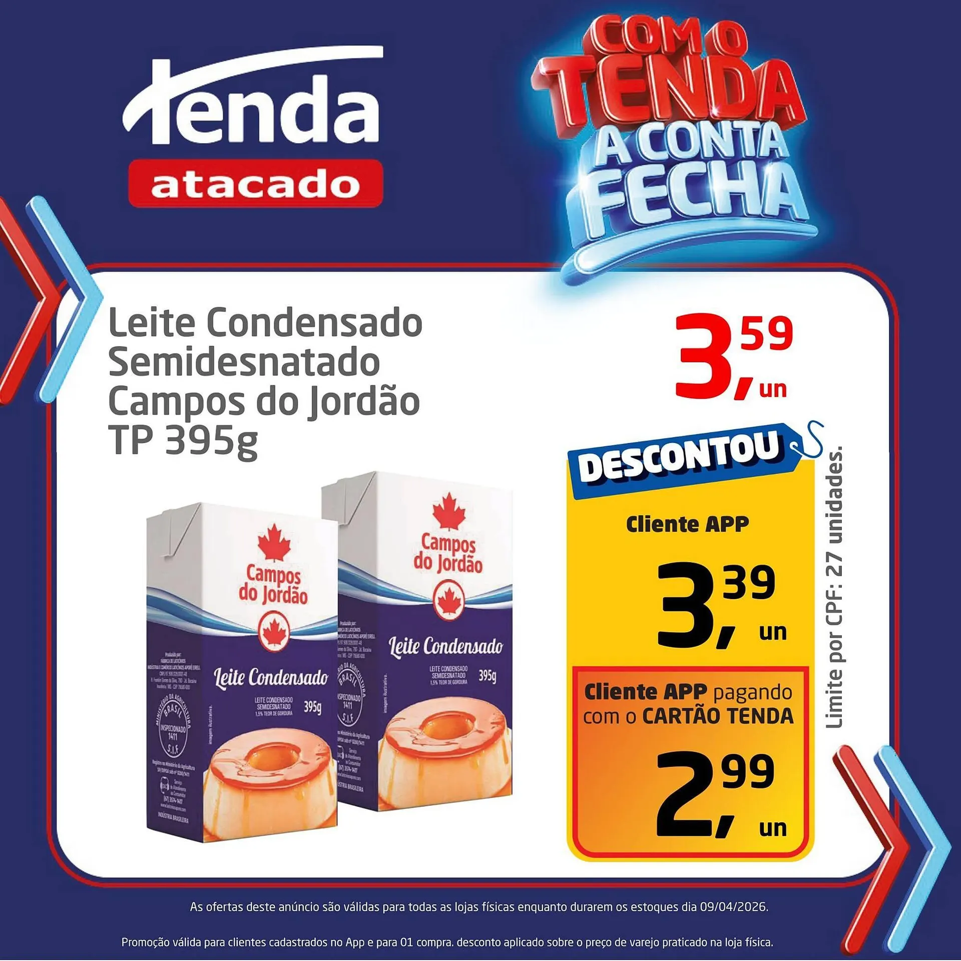 Encarte de Folheto Tenda Atacado 9 de abril até 9 de abril 2026 - Pagina 3