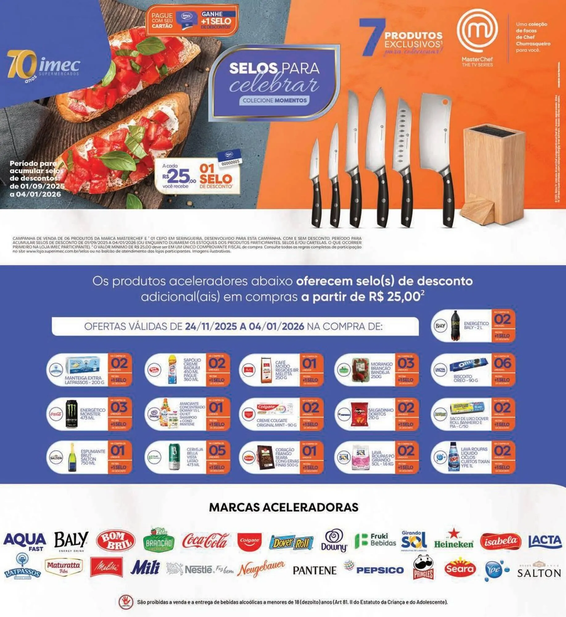 Encarte de Catálogo Imec Supermercados 11 de dezembro até 18 de dezembro 2025 - Pagina 9