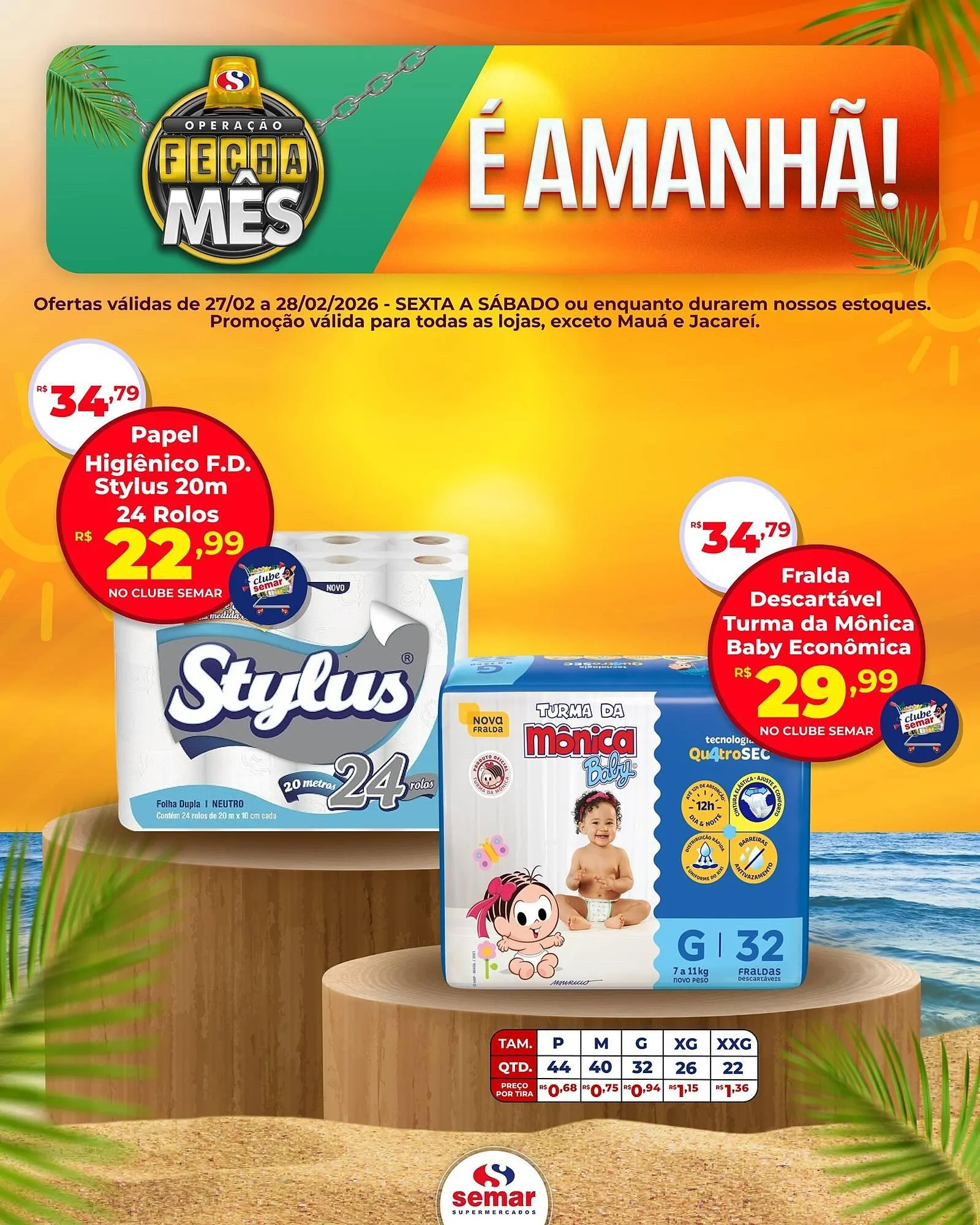 Encarte de Folheto Semar Supermercado 27 de fevereiro até 28 de fevereiro 2026 - Pagina 3