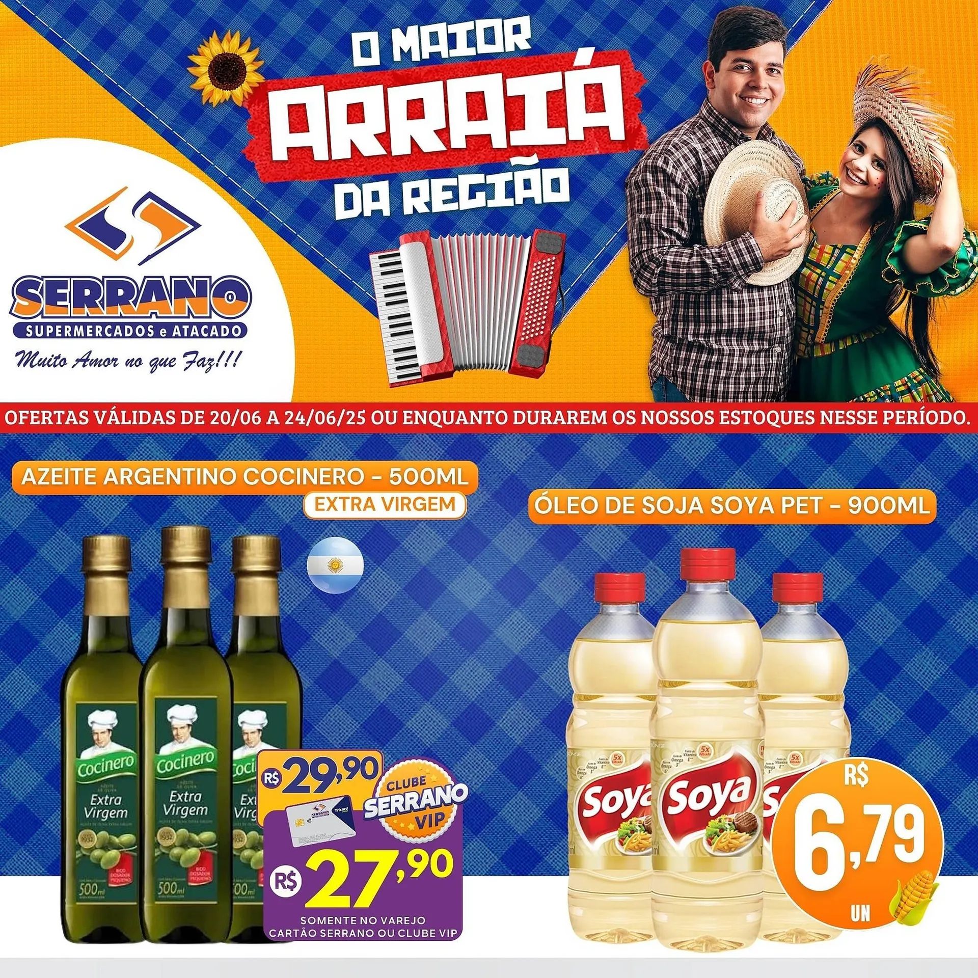 Encarte de Catálogo Serrano Supermercado 20 de junho até 24 de junho 2025 - Pagina 4