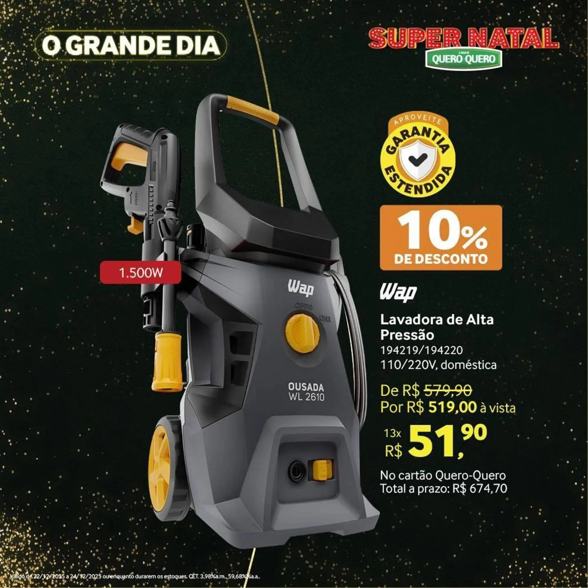 Encarte de Folheto Quero Quero 22 de dezembro até 24 de dezembro 2025 - Pagina 2