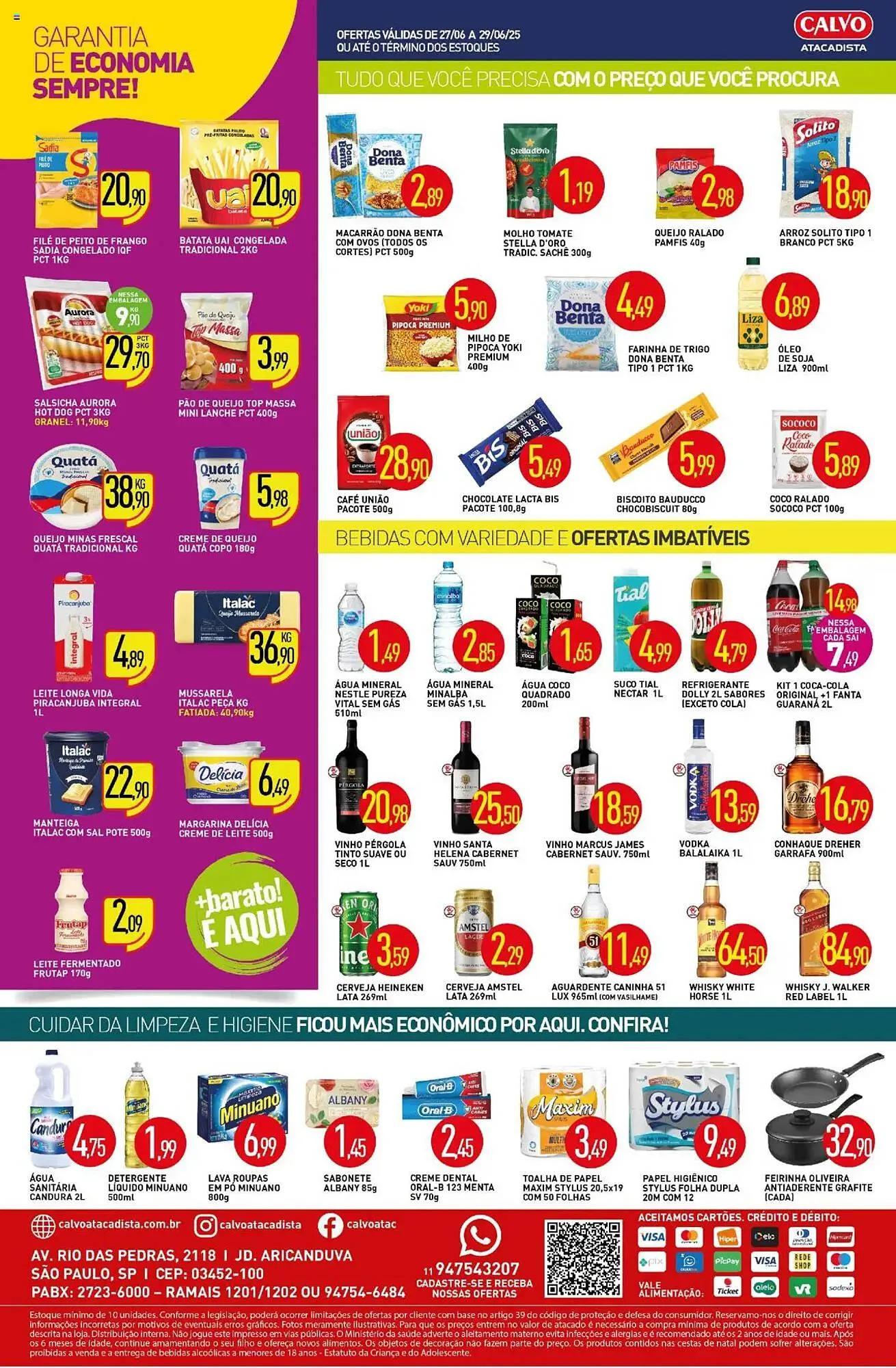 Encarte de Catálogo Calvo Atacadista 27 de junho até 29 de junho 2025 - Pagina 2