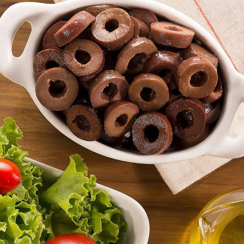 Azeitona Preta Fatiada