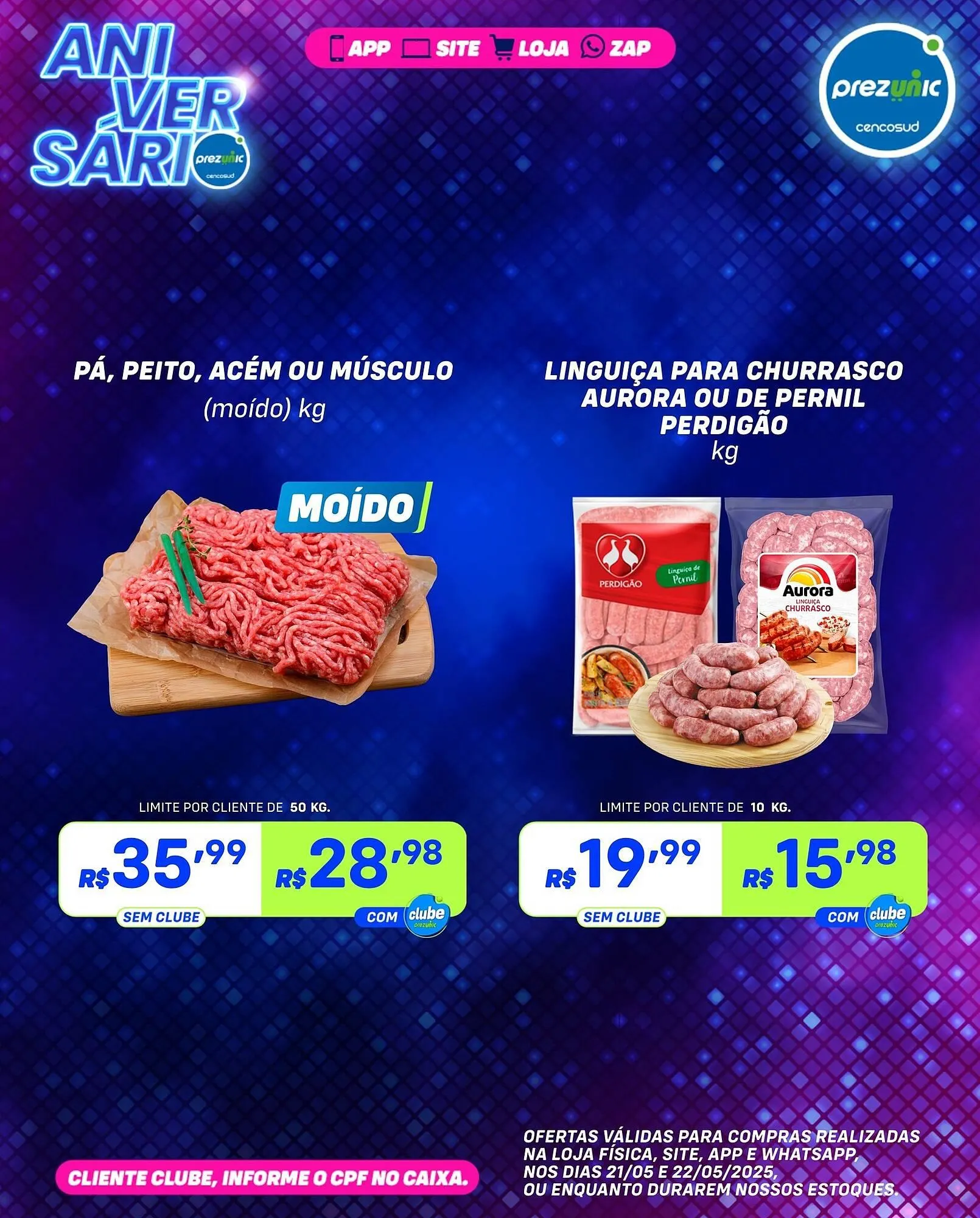 Encarte de Catálogo Prezunic 21 de maio até 22 de maio 2025 - Pagina 3