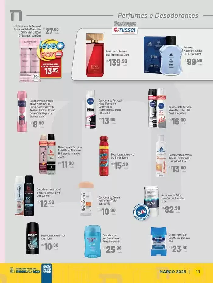 Encarte de  Preços “POR” válido para o Estado do Paraná  4 de março até 31 de março 2025 - Pagina 11