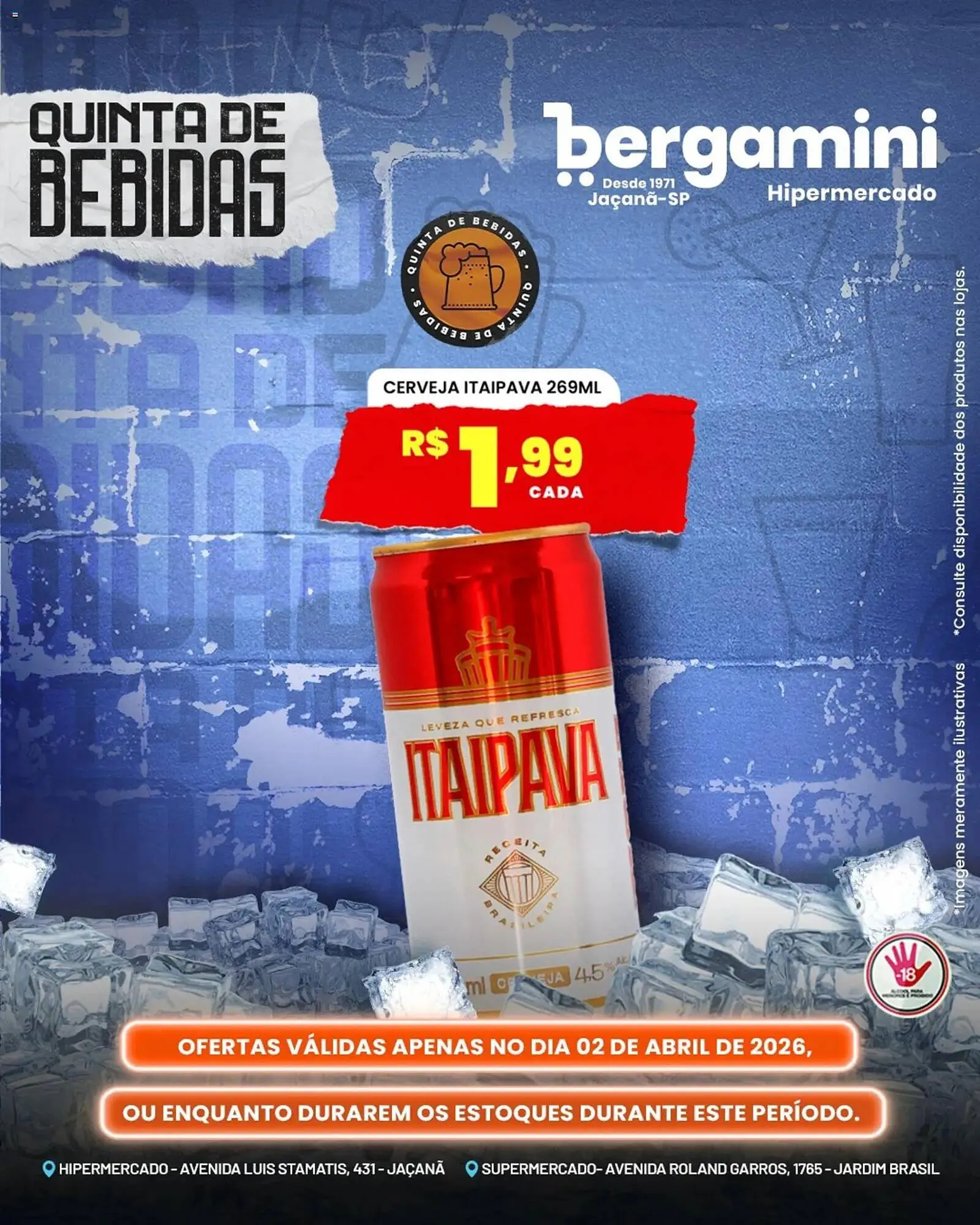 Encarte de Catálogo Supermercado Bergamini 2 de abril até 2 de abril 2026 - Pagina 7