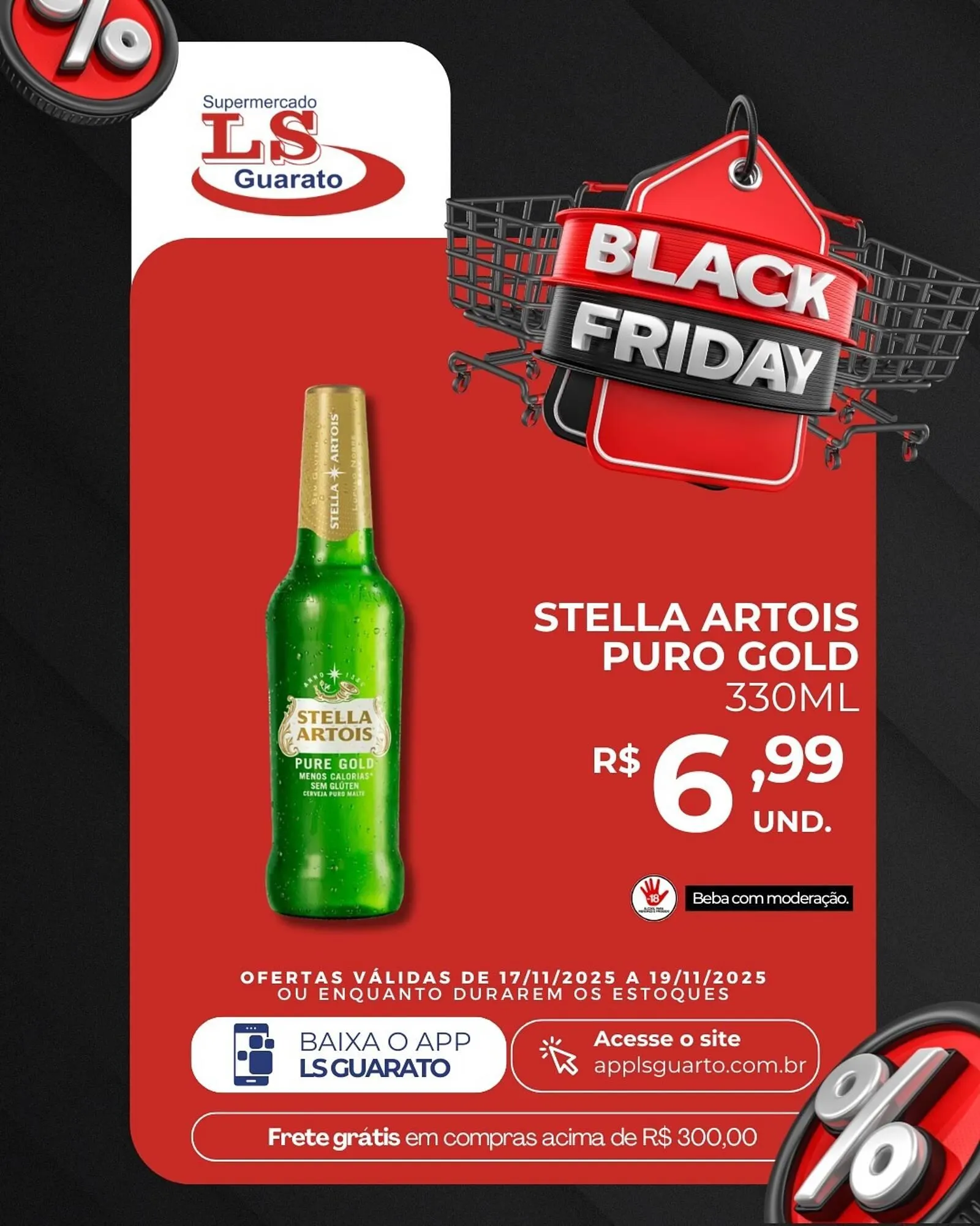 Encarte de Catálogo Supermercado LS Guarato 17 de novembro até 19 de novembro 2025 - Pagina 3