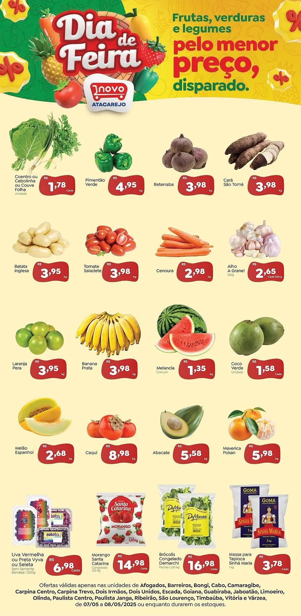 Encarte de Catálogo Novo Atacarejo 8 de maio até 8 de maio 2025 - Pagina 1