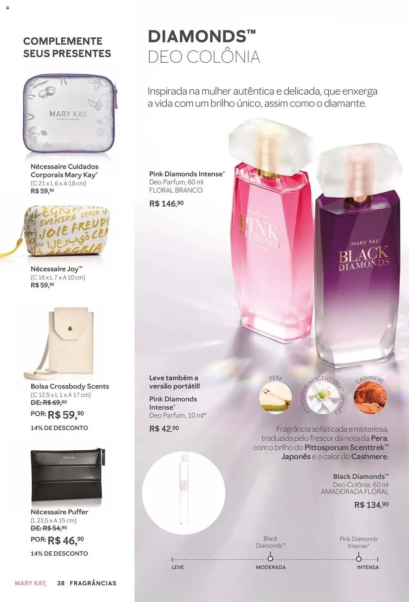 Encarte de Revista Mary Kay 1 de outubro até 1 de novembro 2025 - Pagina 38