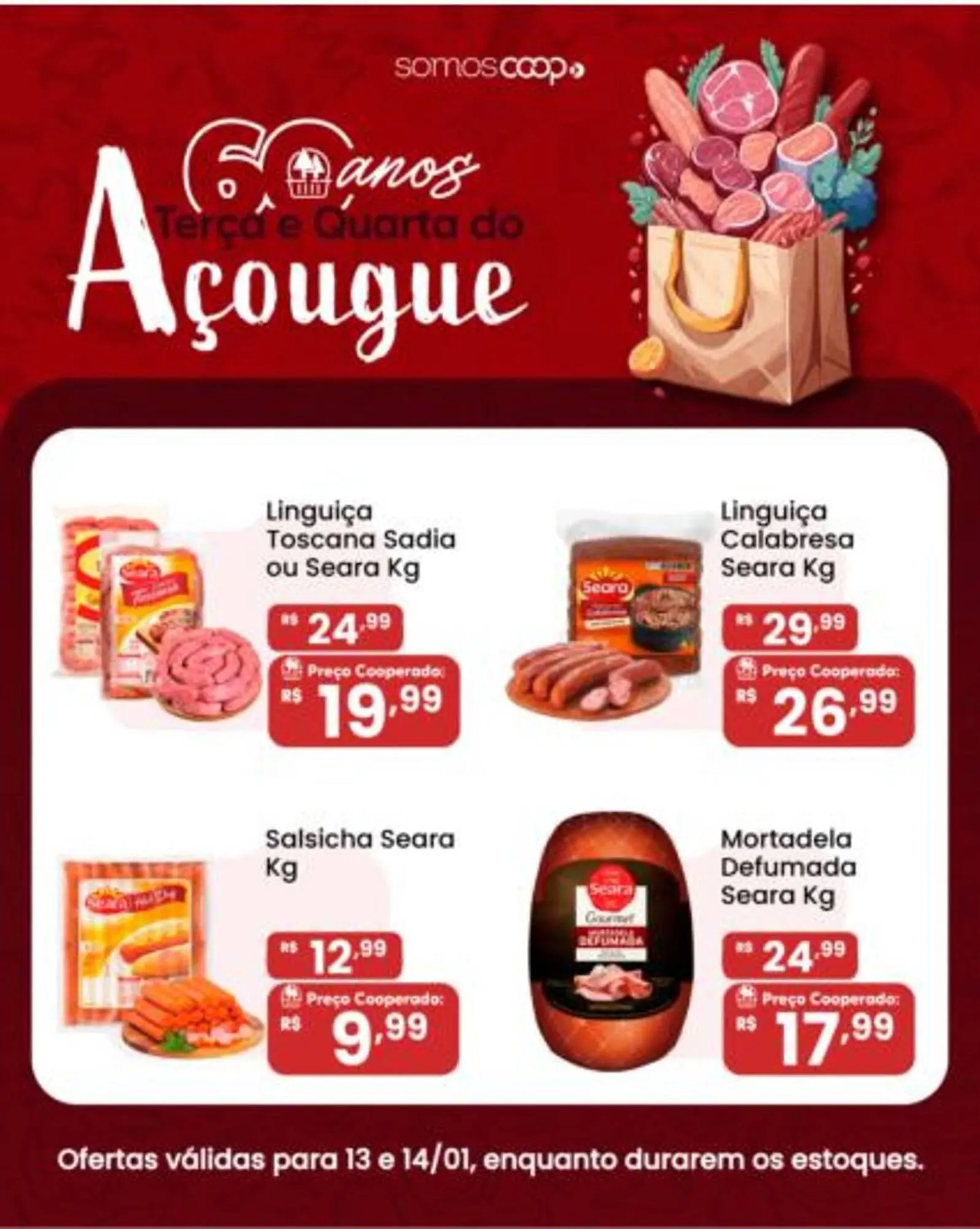 Encarte de Tabloide Coocerqui 13 de janeiro até 14 de janeiro 2026 - Pagina 6