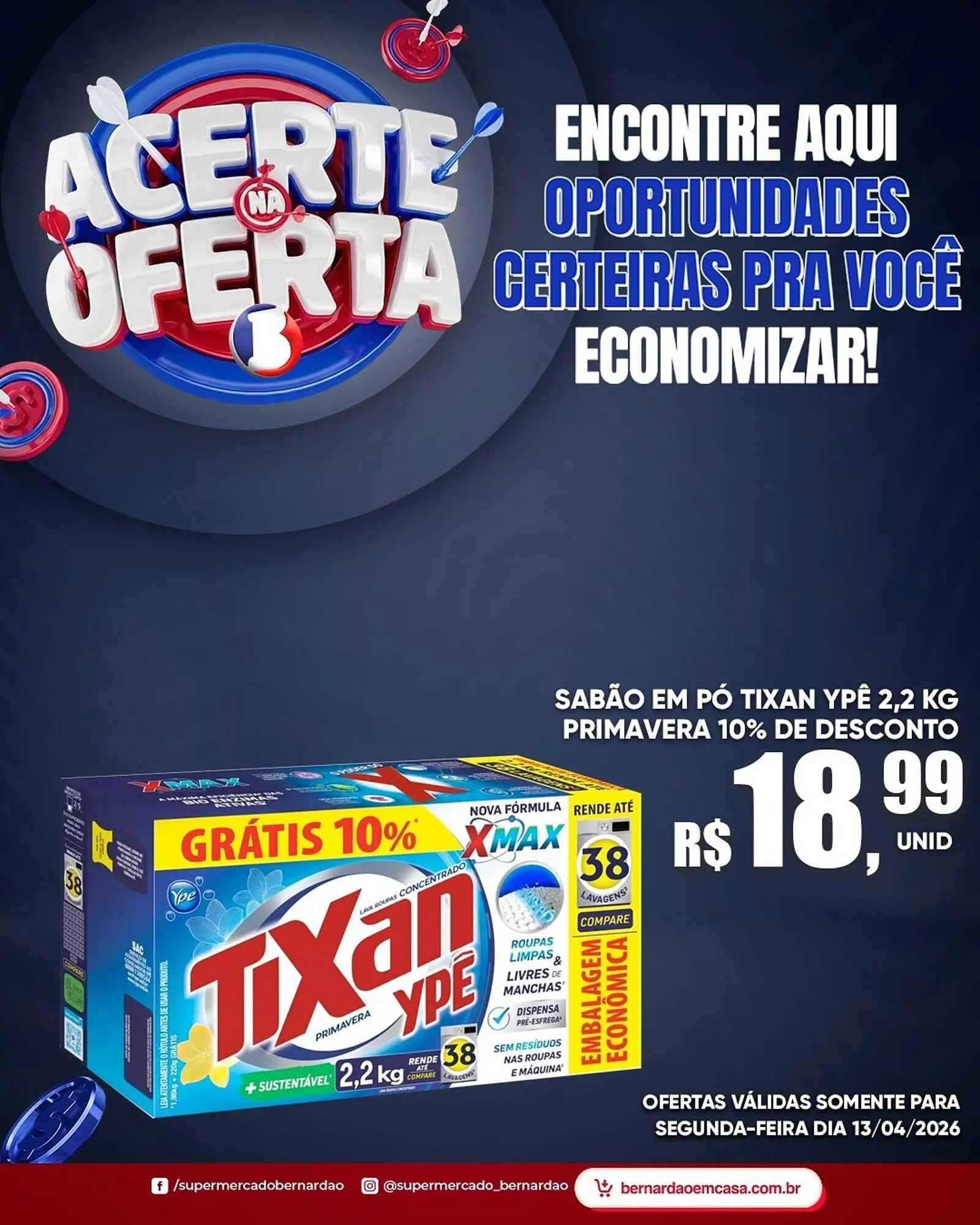 Encarte de Catálogo Supermercado Bernardão 13 de abril até 13 de abril 2026 - Pagina 4