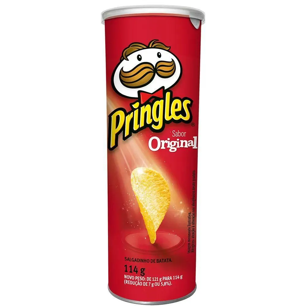 Batata Chips Original lata 114g - Pringles