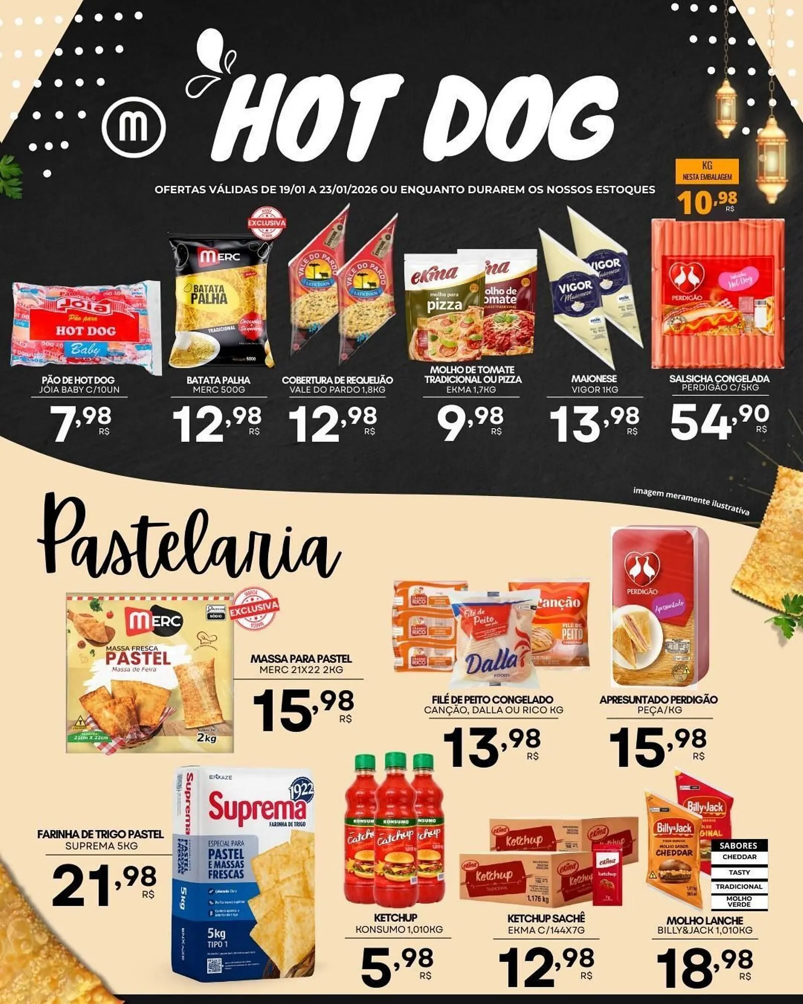 Encarte de Folheto Mercadão Atacadista 19 de janeiro até 23 de janeiro 2026 - Pagina 4