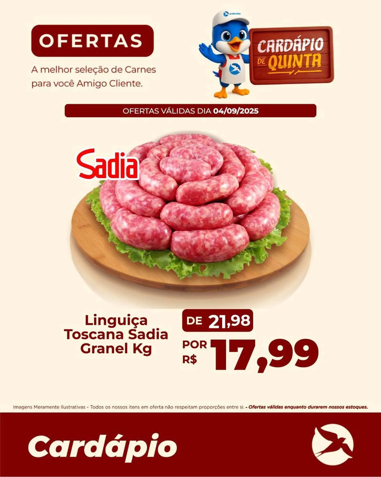 Encarte de Folheto Andorinha Hipermercado 4 de setembro até 4 de setembro 2025 - Pagina 2