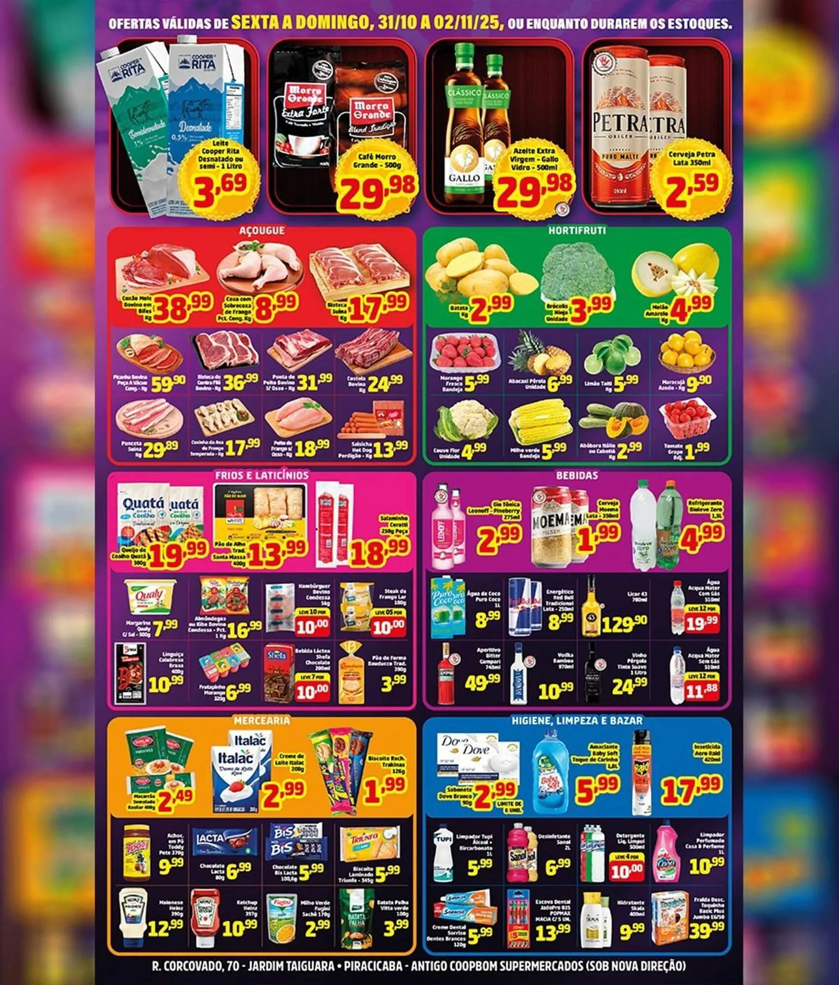 Encarte de Tabloide CoopBom 31 de outubro até 2 de novembro 2025 - Pagina 2