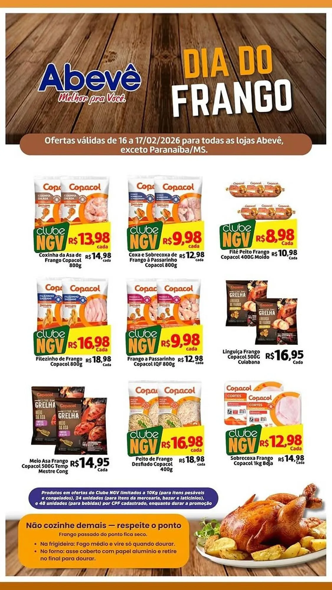 Encarte de Catálogo Abevê Supermercados 16 de fevereiro até 1 de março 2026 - Pagina 2