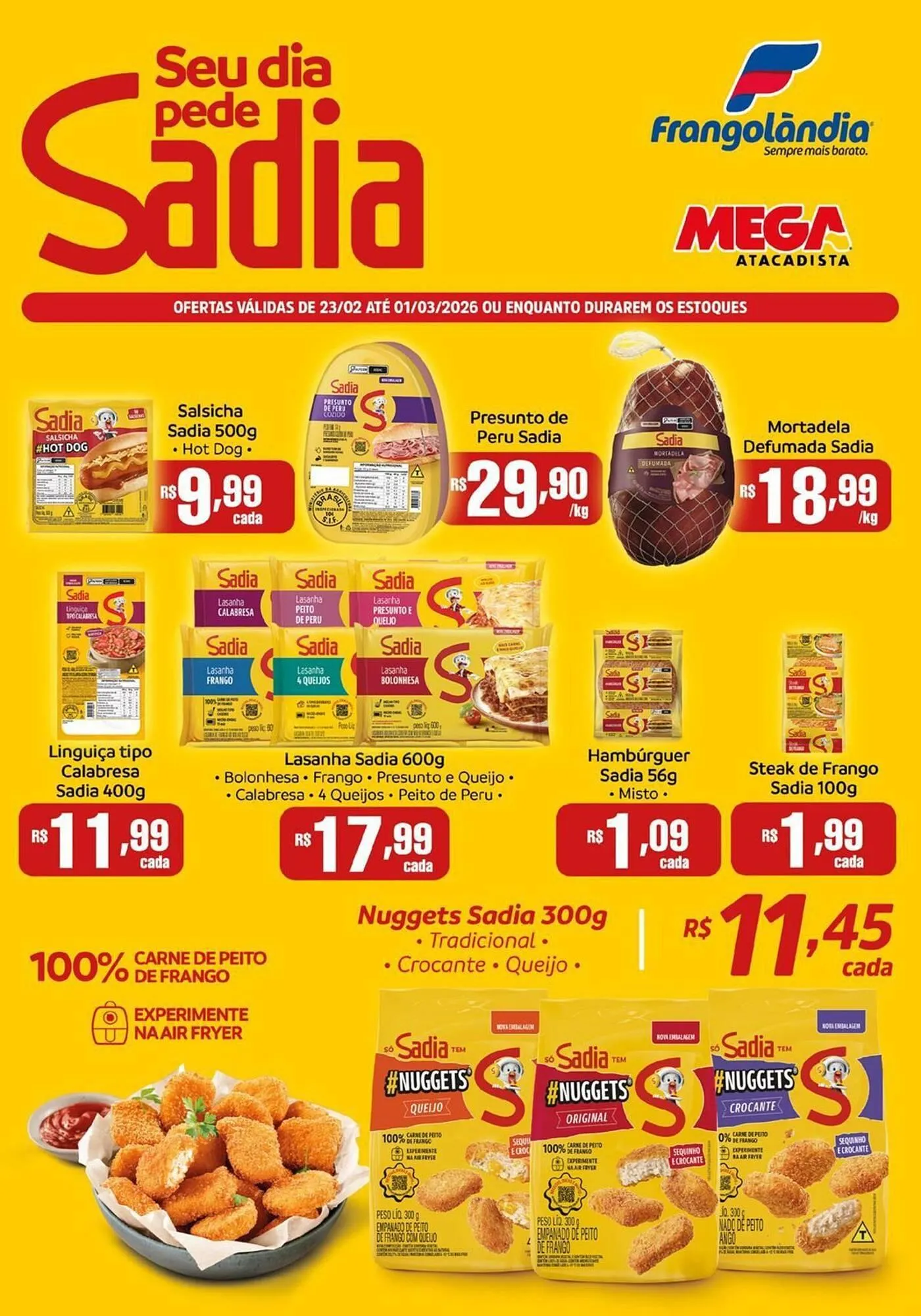 Encarte de Encarte Frangolândia 23 de fevereiro até 1 de março 2026 - Pagina 3