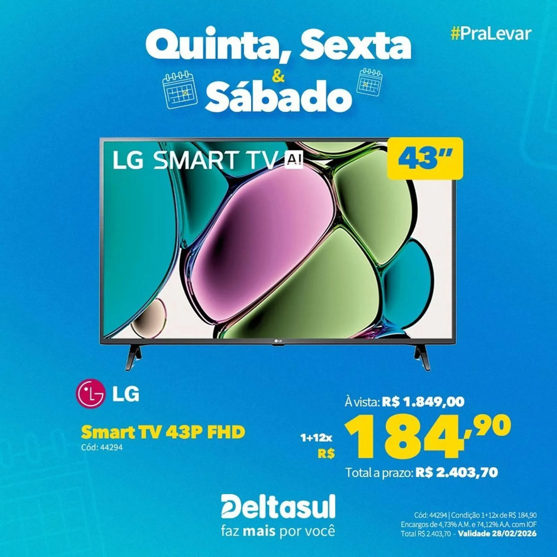 Encarte de Folheto Deltasul 27 de fevereiro até 28 de fevereiro 2026 - Pagina 2