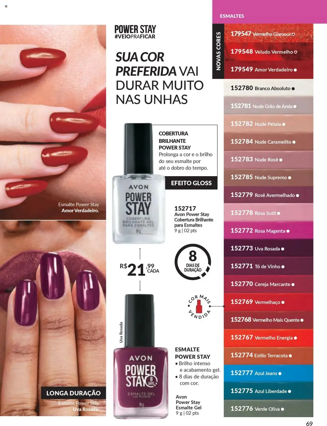 Encarte de Avon - Campanha 07 3 de abril até 1 de maio 2025 - Pagina 69