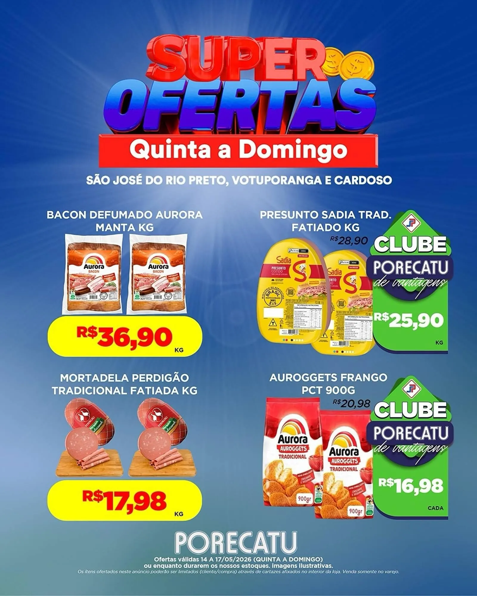 Encarte de Catálogo Supermercado Porecatu 14 de maio até 17 de maio 2026 - Pagina 10