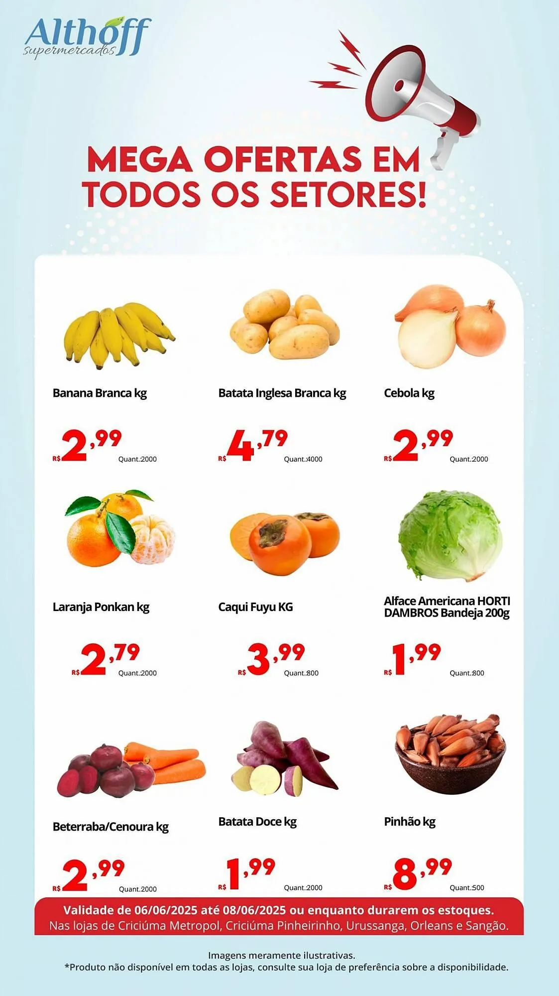 Encarte de Catálogo Althoff Supermercados 6 de junho até 8 de junho 2025 - Pagina 7