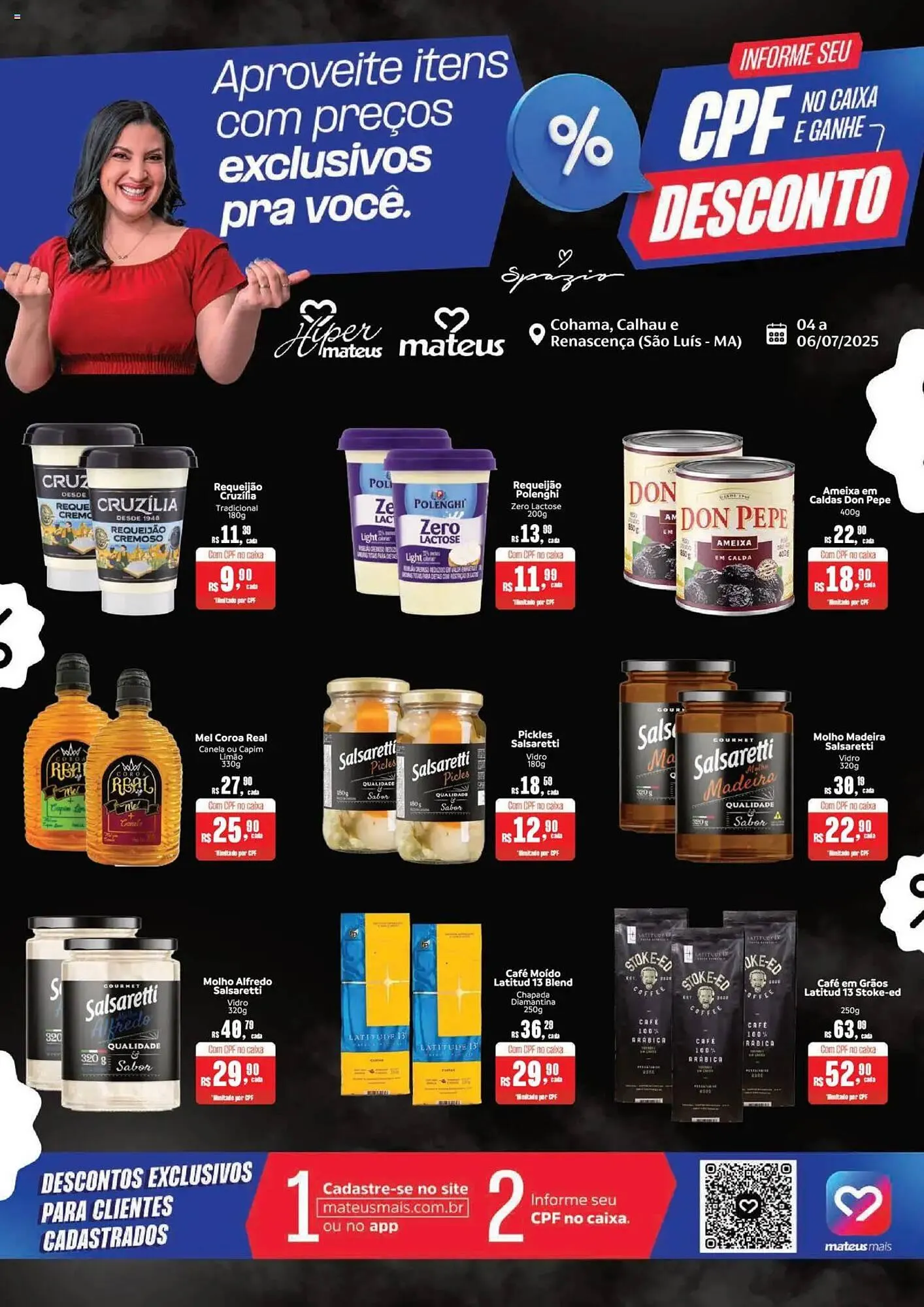 Encarte de Catálogo Supermercados Mateus 4 de julho até 6 de julho 2025 - Pagina 2