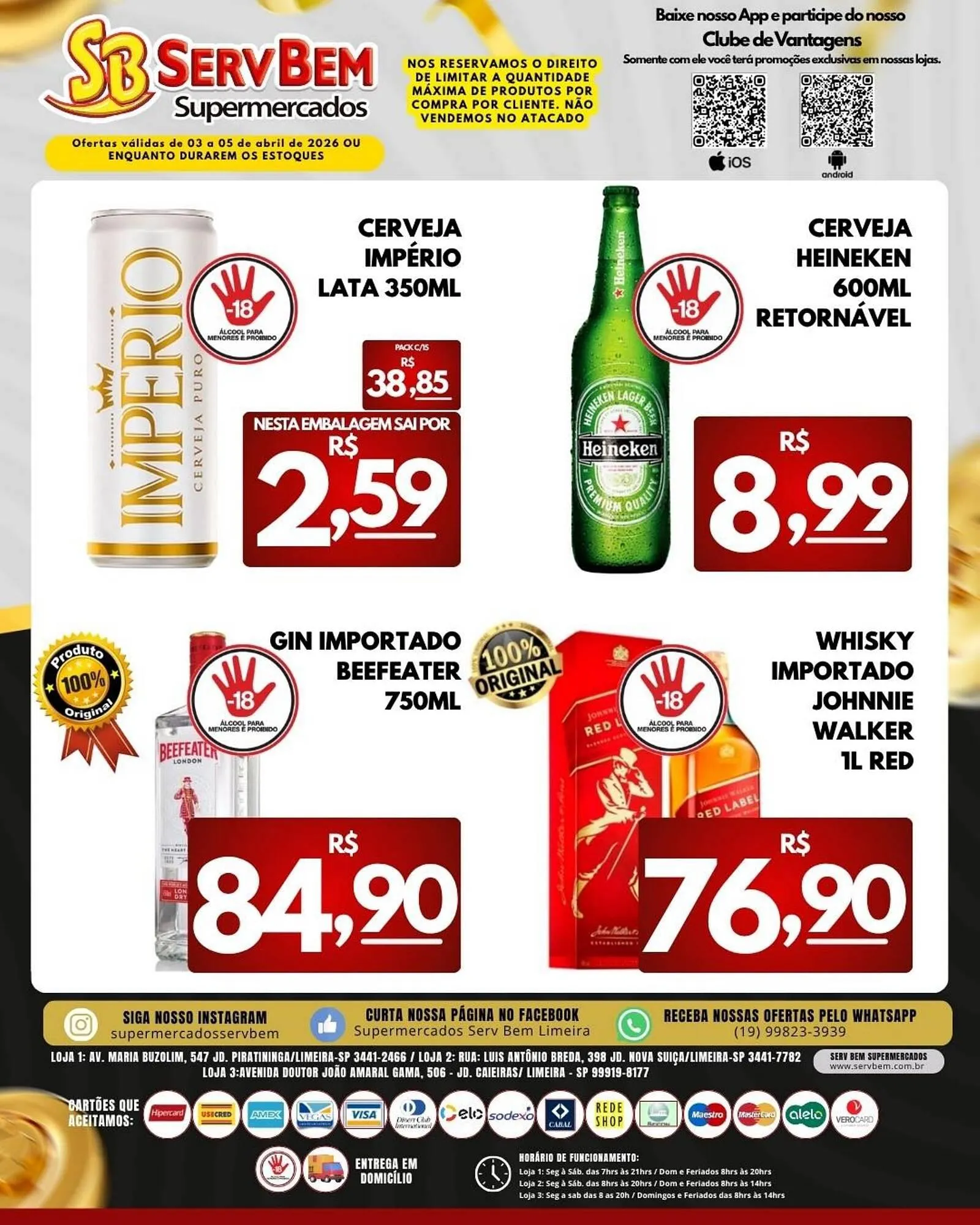 Encarte de Catálogo ServBem 3 de abril até 5 de abril 2026 - Pagina 6