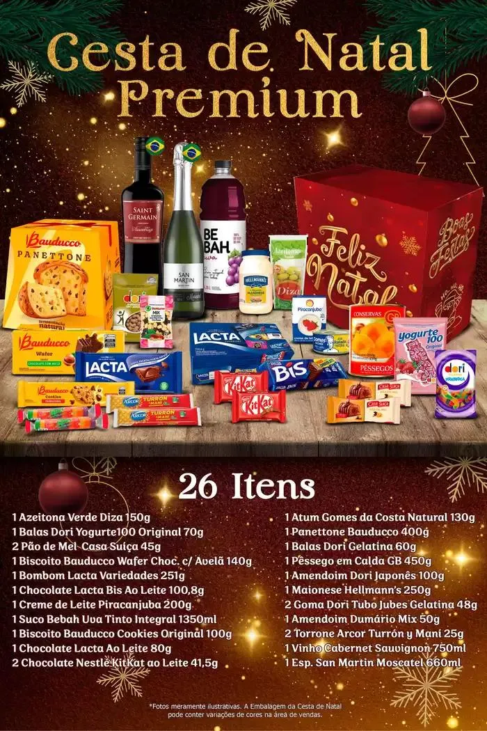 Encarte de Cestas de Natal Tauste 2024 25 de novembro até 24 de dezembro 2024 - Pagina 6