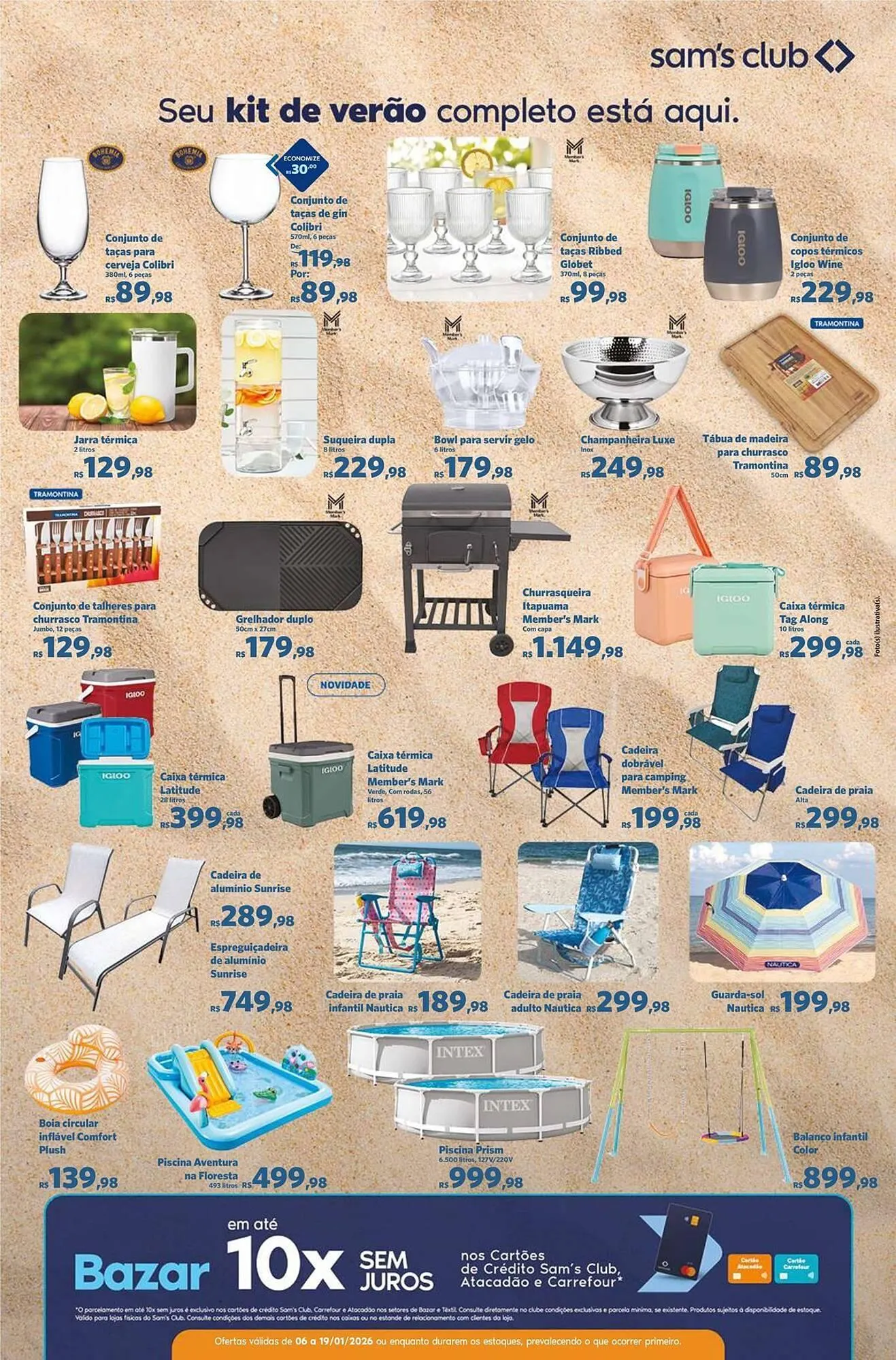 Encarte de Folheto Sam's Club 6 de janeiro até 19 de janeiro 2026 - Pagina 20