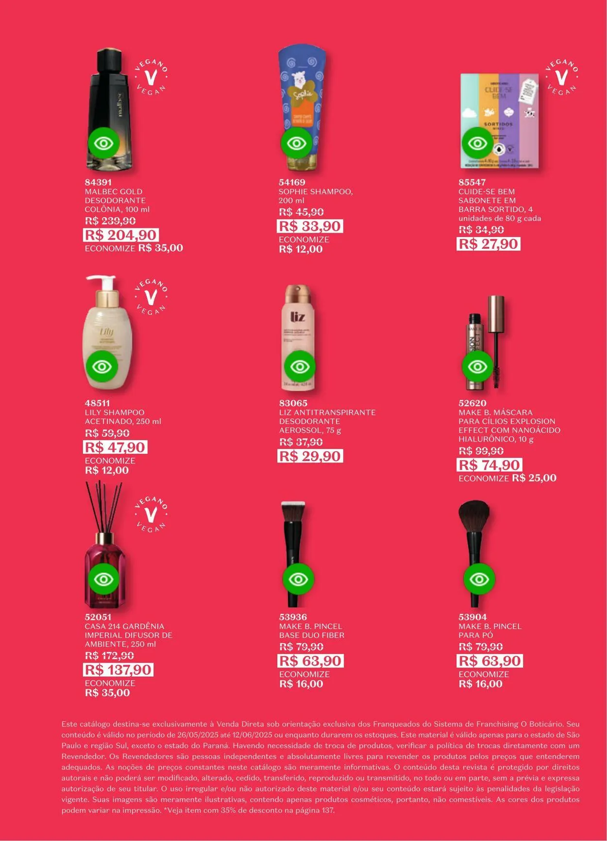 Encarte de O Boticario 26 de maio até 13 de junho 2025 - Pagina 209
