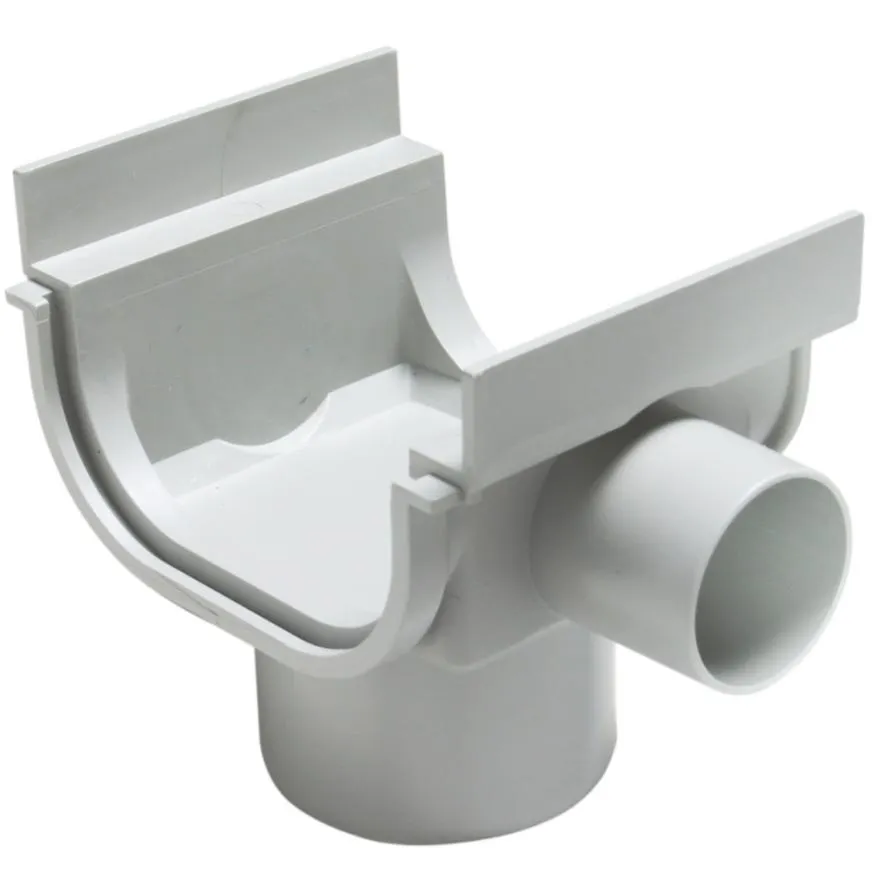 Bocal de PVC Circular 130 x 75 x 40 mm Cinza Claro - Drenagem Pluvia Tigre