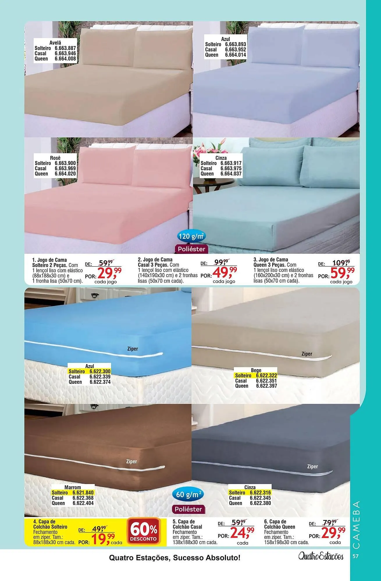 Encarte de Revista Quatro Estações 30 de março até 7 de julho 2026 - Pagina 53