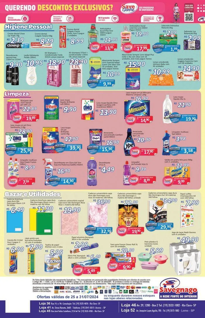 Encarte de Oferta Araras 25 de julho até 28 de julho 2024 - Pagina 4