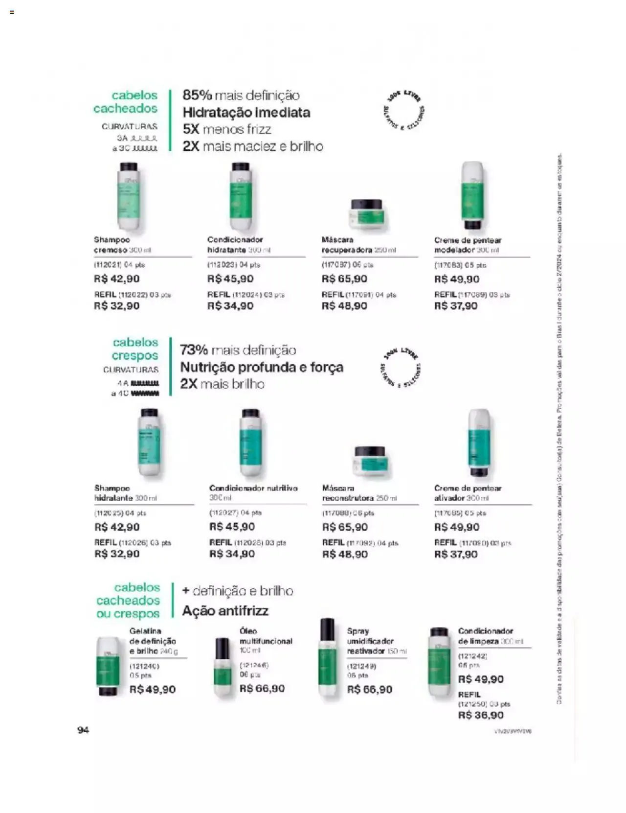 Encarte de Natura - Ciclo 02/2024 1 de fevereiro até 3 de fevereiro 2024 - Pagina 94