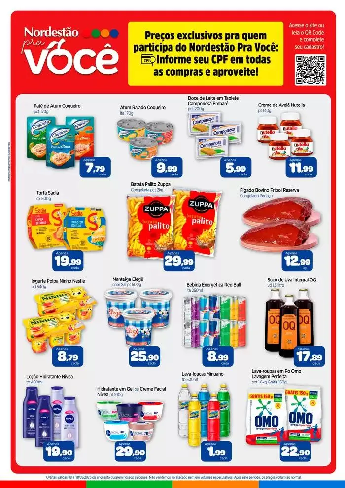Encarte de Encarte Nordestao 8 de março até 18 de março 2025 - Pagina 4