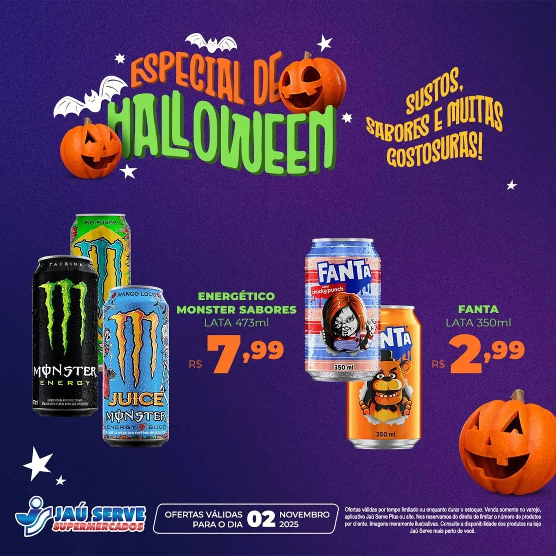 Encarte de Catálogo Supermercados Jau Serve 30 de outubro até 2 de novembro 2025 - Pagina 2