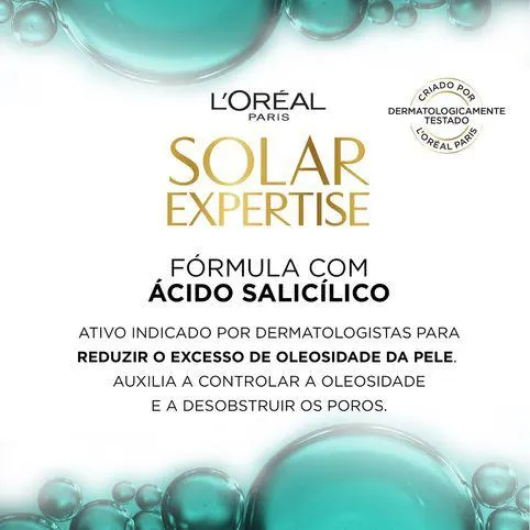 Protetor Solar Facial L'oreal Paris Solar Expertise Antioleosidade FPS60 Cor Média 40g
