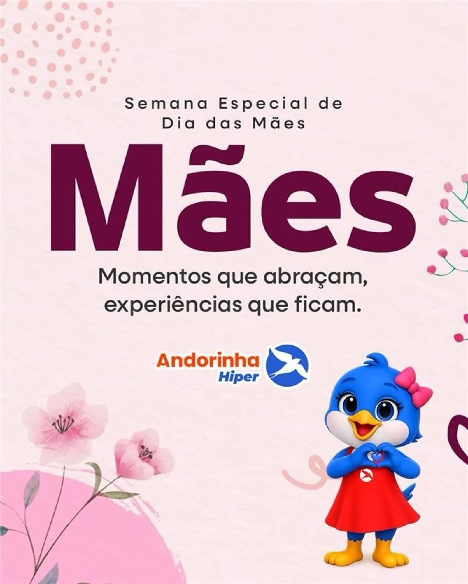 Encarte de Folheto Andorinha Hipermercado 4 de maio até 7 de maio 2026 - Pagina 1