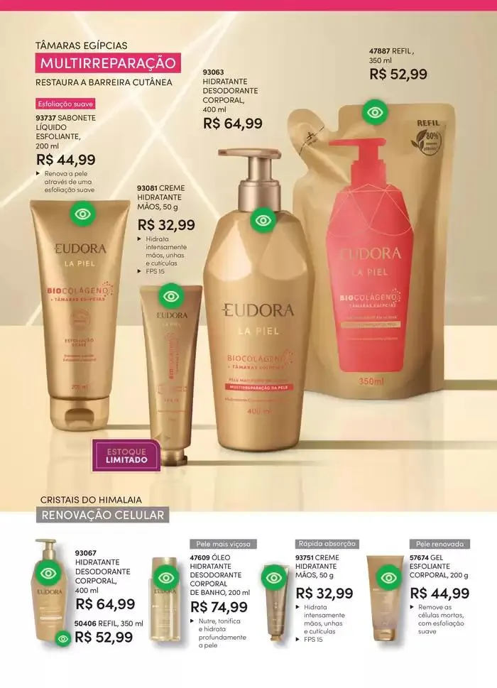 Encarte de Eudora Ciclo 05 12 de março até 12 de abril 2025 - Pagina 116