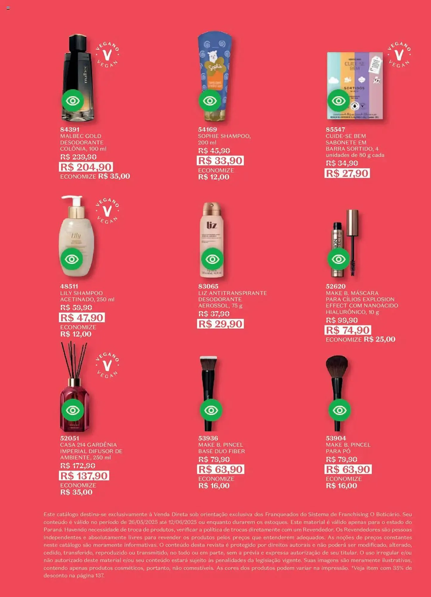 Encarte de Catálogo O Boticário 26 de maio até 13 de junho 2025 - Pagina 842