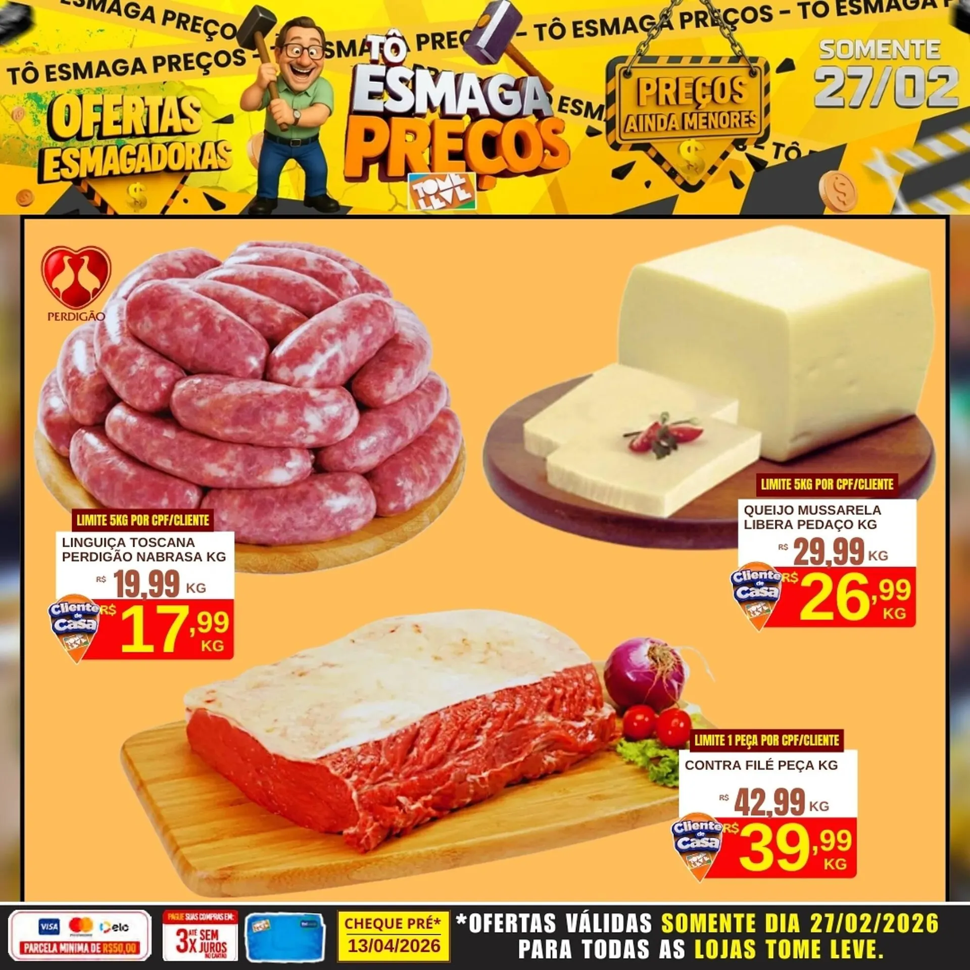 Encarte de Catálogo Tome Leve 27 de fevereiro até 27 de fevereiro 2026 - Pagina 3