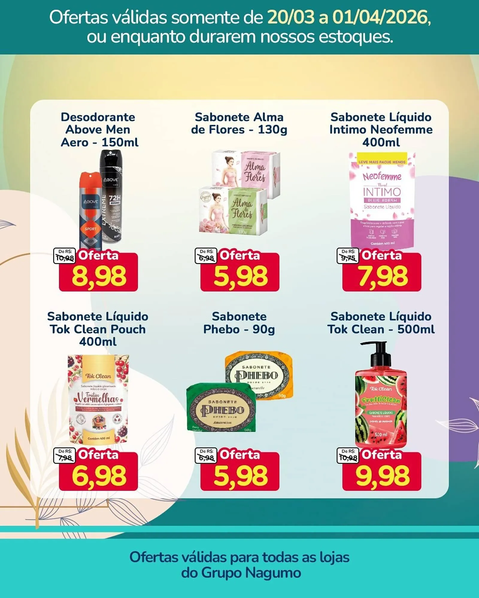 Encarte de Folheto Nagumo 20 de março até 1 de abril 2026 - Pagina 4