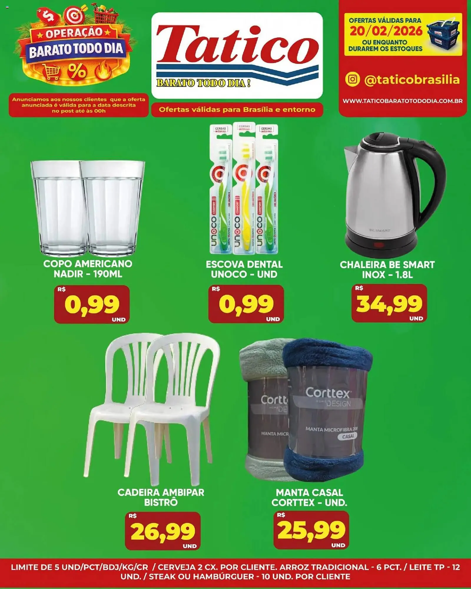 Encarte de Tabloide Tatico 20 de fevereiro até 20 de fevereiro 2026 - Pagina 16