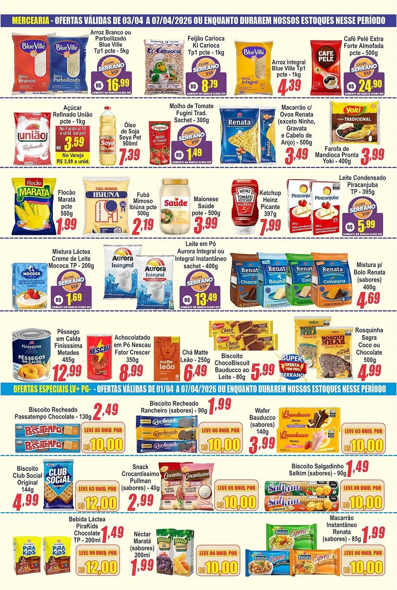 Encarte de Catálogo Serrano Supermercado 31 de março até 7 de abril 2026 - Pagina 5